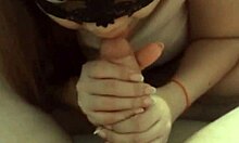 Whore Gags Massive Cock