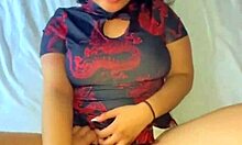 Slim Asian in dress slurps huge cock then creampied doggystyle