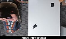 oh man, teen avi love's tight latina ass gets wrecked by security guard in office