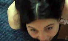 gia's chained lace curves beg cock throat