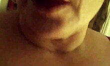 sexy amateur goddess shakes her big pierced tits and ass