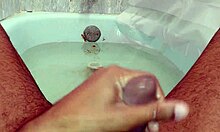 solo shower jerk off monster cock orgasm milk explosion 💦🍆