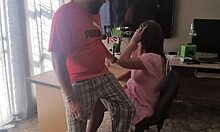look at me stroking his thick cock in that tight dress