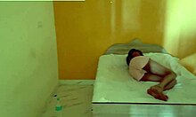 desi aunty wife bends over for husband's deep cock pounding at home
