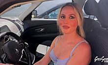 Damn Maya Belle's Huge Blonde Tits Crave Savage French Milf Pounding!