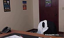 Milf Secretary's Office Milk Job Saves Day With Big Fat Cock