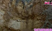 Skinny German TEEN Fucked by BIG COCK on Beach! Petite Whore Outdoor Cum