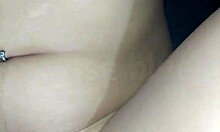 quick dorm fuck with skinny mexican roommate neighbor in missionary creampie