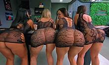 Brazilian billiards game sparks wild orgy fuckfest