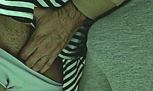 !! watch this horny stranger shove his cock under her skirt panties and explode in crowded bus chaos !!