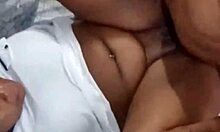 Greedy latina bbw asshole winks around anal plug before deepthroat blowjob and cum facial