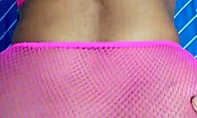 Greedy latina bbw asshole winks around anal plug before deepthroat blowjob and cum facial
