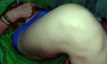 bhabhi screams in orgasm as devar roughly fucks her fat ass on bed first time