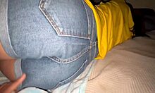 Friend's sexy Mexican wife begs for dildo play and hard fuck while he's working