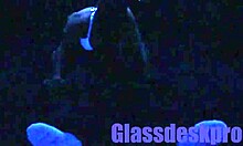 Scarlett Johnson Pounds Rough Blacklight Creampie Sex
