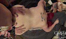 asian shemale gets anal creampie while topping fleshlight 😈 bareback deepthroat ride