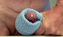 Watch me stroke cock moaning to intense orgasm in slow motion spy cam