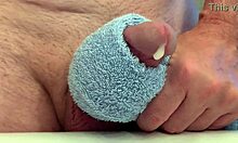 Watch me stroke cock moaning to intense orgasm in slow motion spy cam