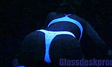 Scarlett Johnson Pounds Rough Blacklight Creampie Sex
