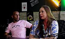 Swinger Interview Turns Wild with Top Negro Oficial and Francis Simas on Sheer Red.