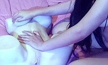 stepsis offers tantaly sex doll threesome i creampie her tight pussy dripping cum!