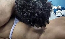 first time anal with my curvy wife at home after hot foreplay and doggystyle pounding