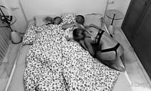 horny wife + friend sneak bed ffm 🔥😈