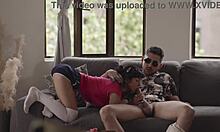 Why's this foxy teen crying as bro deflowers her tight pussy?