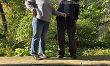 man, this kinky stepmommy's fat hairy ass begs for public pounding