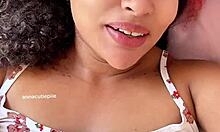 Chubby babe farts naturally with silly faces eye rolls and laughs!