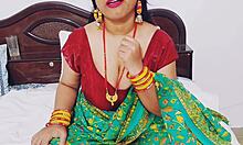 indian stepsis with big natural tits rides stepbro's cock hard
