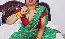indian stepsis with big natural tits rides stepbro's cock hard