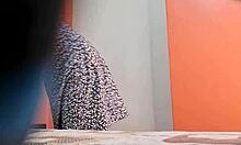 hey check out this colombian hermanastra changing clothes on hidden cam... perfect body!