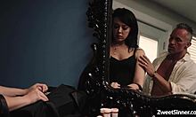Seductive Babe Whitney Wright Charms Older Guy into Hard Fuck for Cash