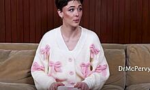 therapist teen 18+ smells dick on sofa group kinky taboo petite skinny patient doctor fix