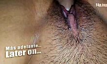 Teen daughter-in-law doggied by father-in-law closeup