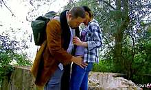 Petite Punk Teen Zoe Nil Fucked Hard by Old Stranger in Lost Outdoor Spot!