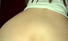 couple sneaks skinny brunette teen big natural tits spreading leggings party holiday small waist