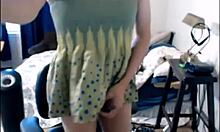 hot shemale explodes in orgasm on live cam 💦✨