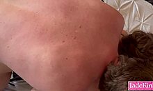 amateur wife tries anal at home with plenty of lube