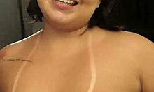 Dessa's Quick Oral Cumshot Facial Backstage