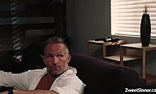 Seductive Babe Whitney Wright Charms Older Guy into Hard Fuck for Cash