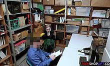 Emo Teen 18+ Thief Piercings Caught Fucked Hard Tattoo Petite