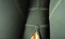 Big Ass Nike Pro Leggings Tease Leads To Tight Pussy Penetration