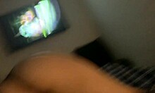 Best Friend Mounts During Scary Movie Fright