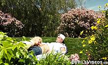 gorgeous blonde tempts stepbro into irresistible pounding