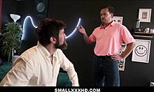 emotional bunny threesome with stepdad grips stepdaughter