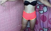 Nude Filipina Teen Performs Aerobics
