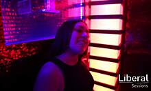 Sexy Latina Pornstar Fucked Raw in Swinger Bar Orgy!