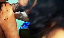 Indian bhabhi Sonia's deep blowjob ends in hot cum swallow